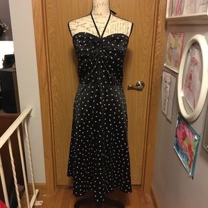 Black with pink bows dress by stop staring XL